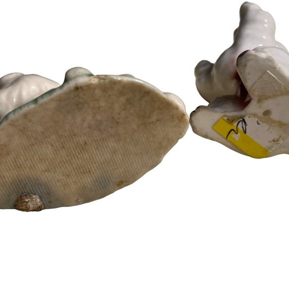 Small Poodle Dog Figurines Set of two Vintage Dogs - Picture 10 of 12